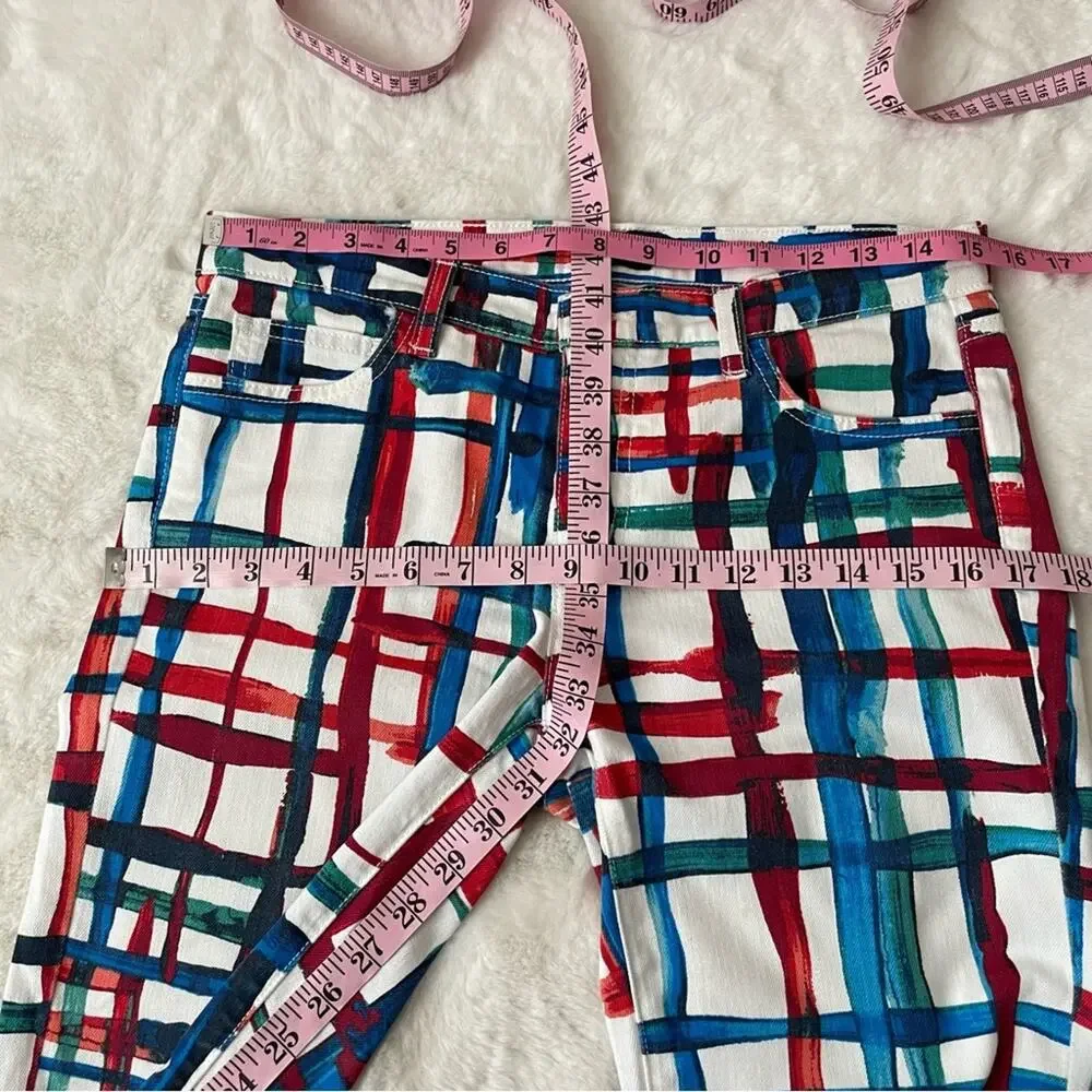 Kate Spade Saturday Printed Jeans Size 27 - Picture 3 of 7